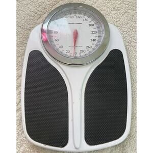 Health o Meter Floor Scale Model HAB 145KD-41 -400 LB Capacity large foot pads
